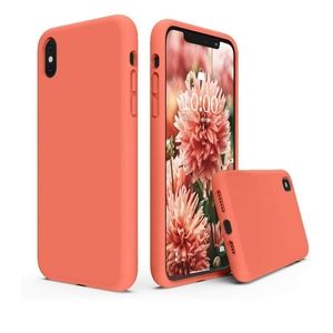 Silicone Case for iPhone Xs Max Case(Coral Color)